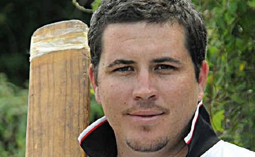 Colts cricketer Andy Batten. Colts cricketer Andy Batten.